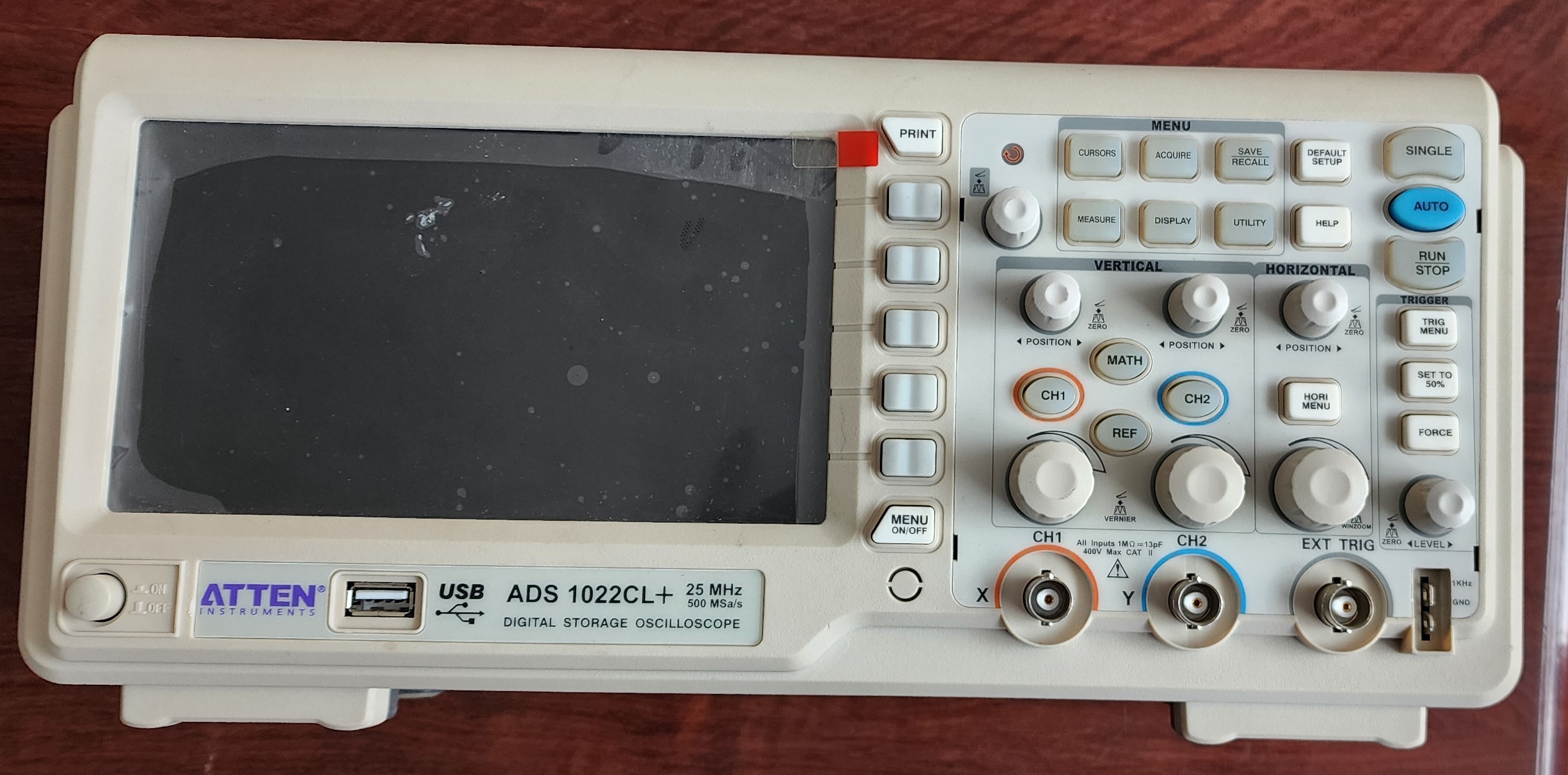 25 MHz Oscilloscope
